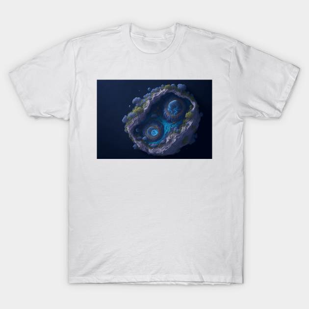 Planet island T-Shirt by RASR